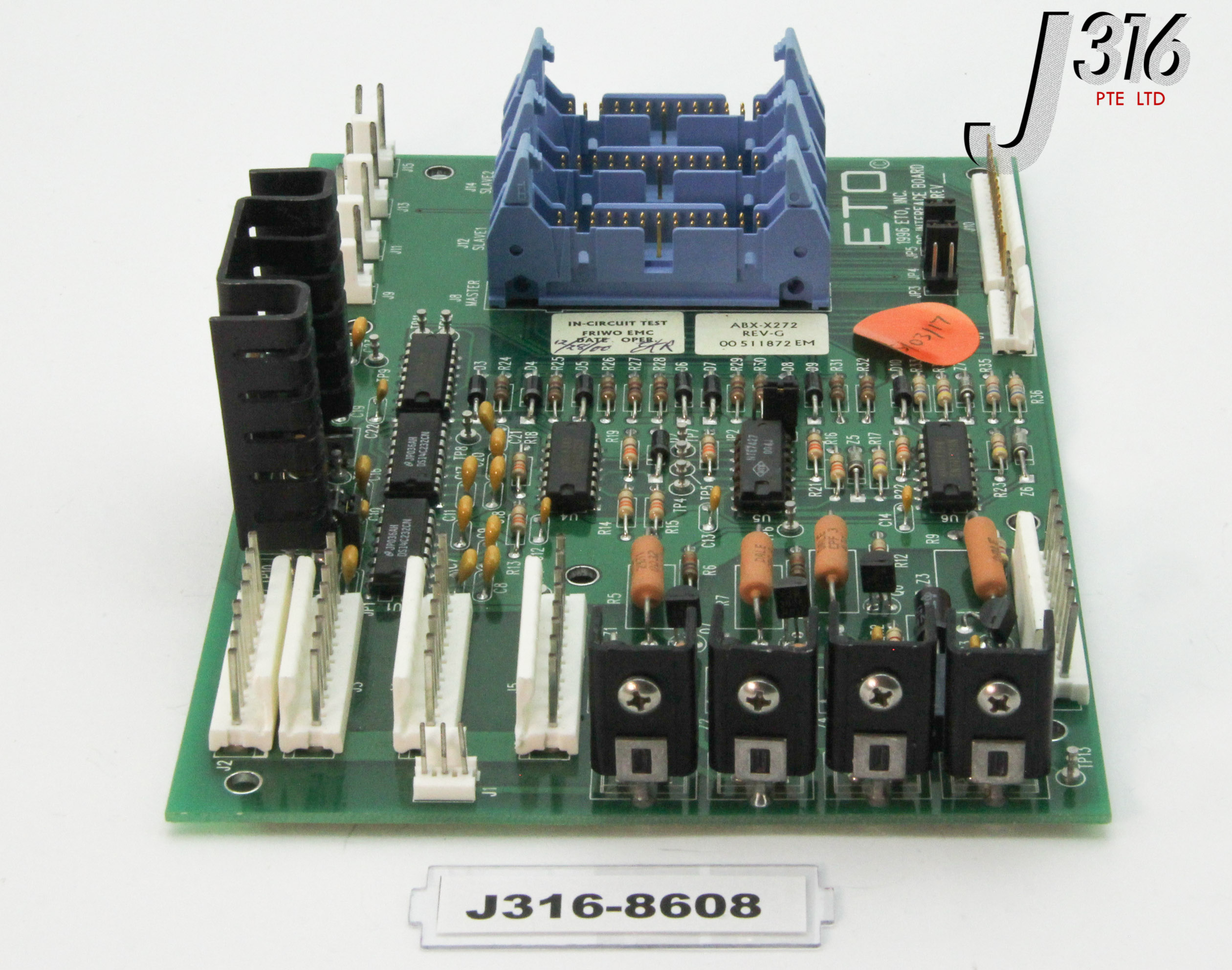 8608 ETO PCB PS INTERFACE BOARD, AMAT 0190-18138 ABX-X272 | eBay